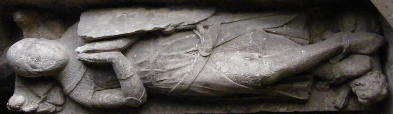 Sheriff Hutton - St Helen and the Holy Cross Edmund de Thwenge 1344